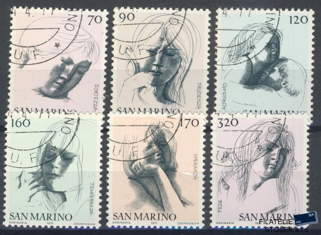 San Marino známky Mi 1133-38