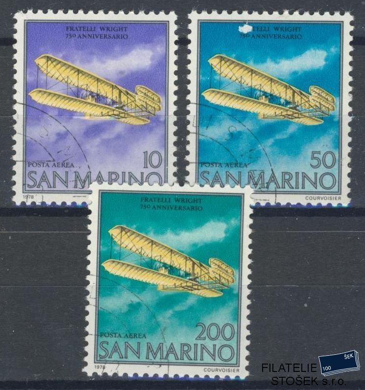 San Marino známky Mi 1165-67