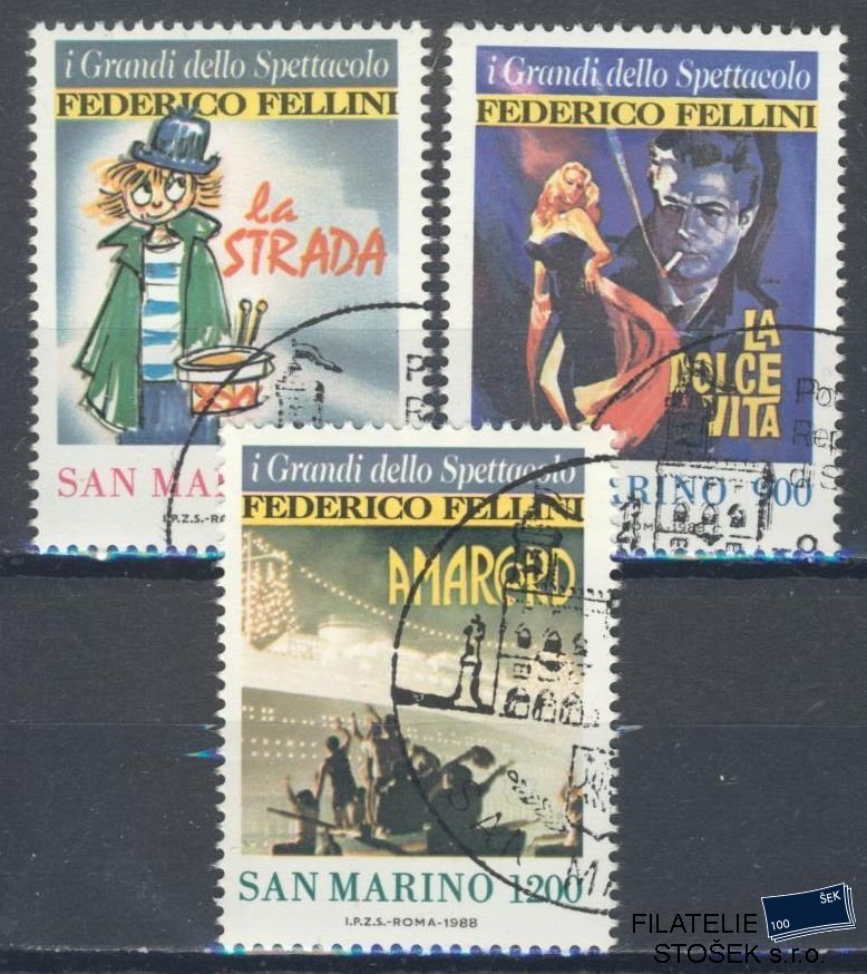 San Marino známky Mi 1391-93