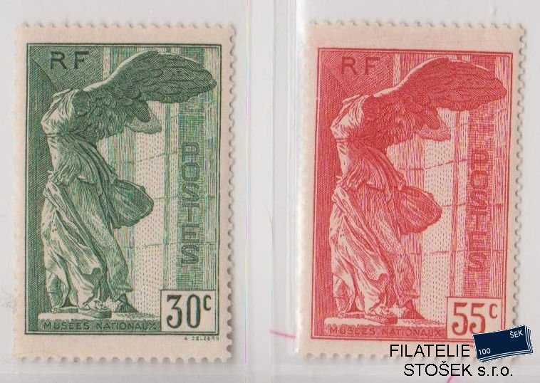 Francie známky Mi 359-60