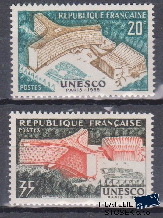 Francie známky Mi 1214-15