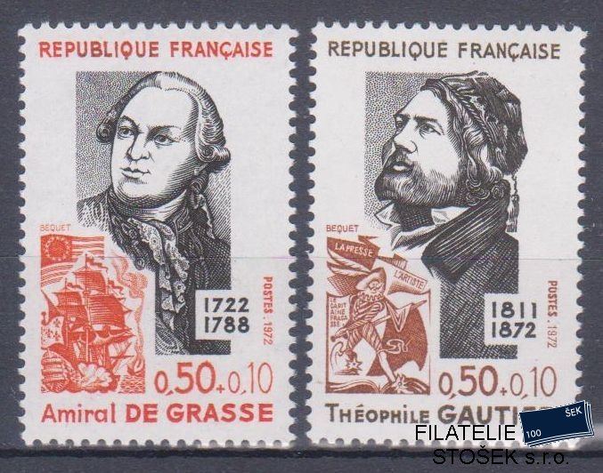 Francie známky Mi 1806-7