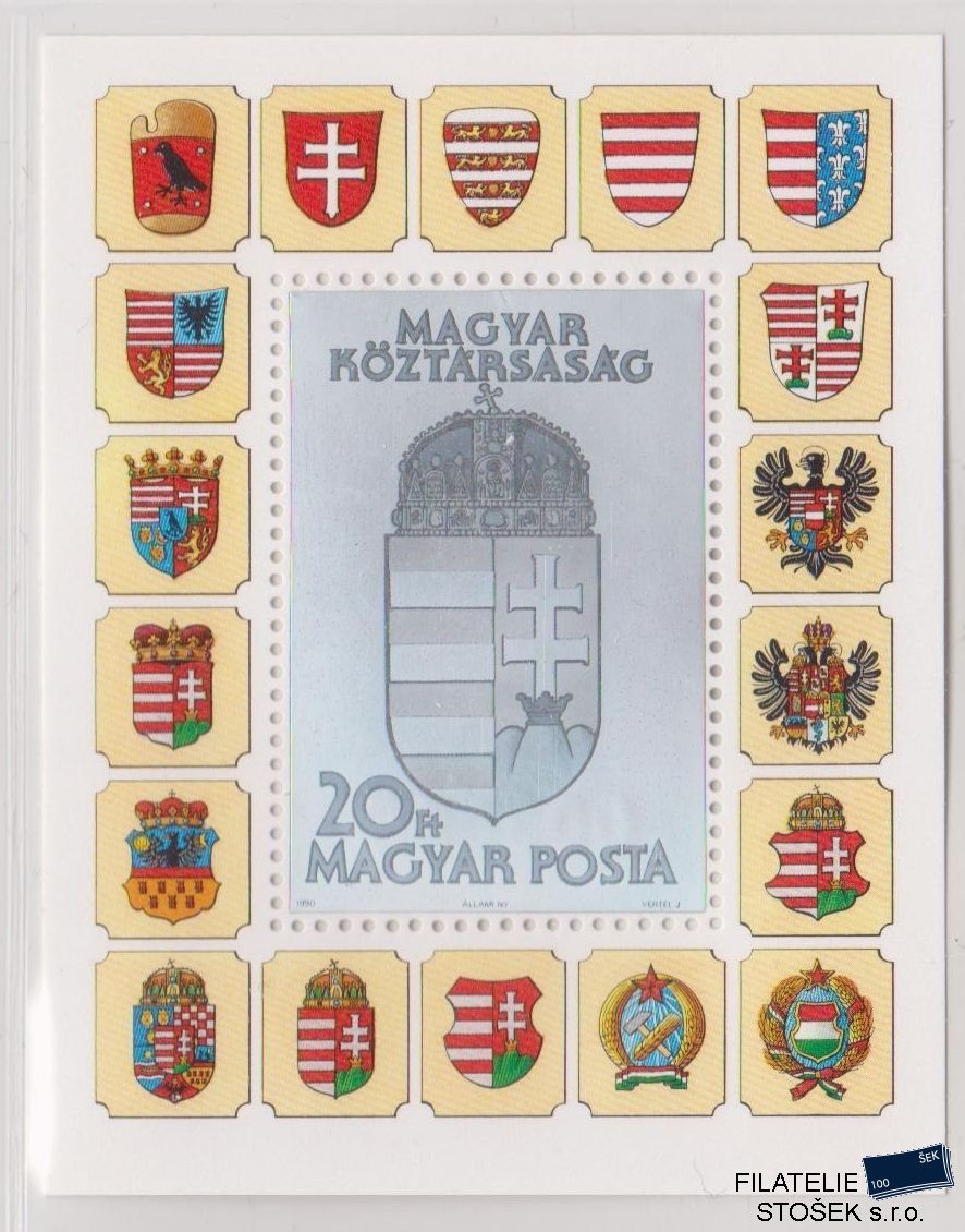 Maďarsko známky Mi Blok 218a