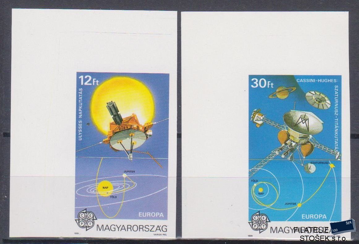 Maďarsko známky Mi 4133-34B