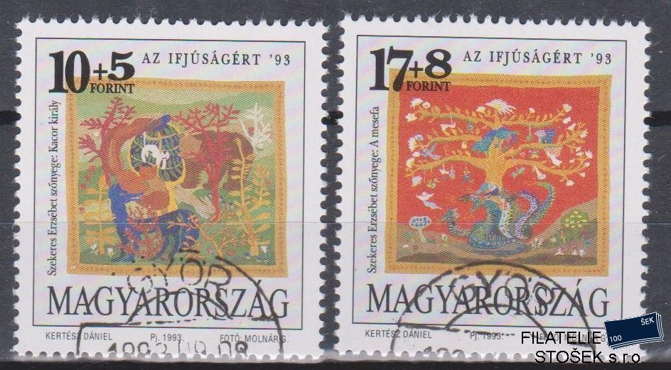 Maďarsko známky Mi 4238-39