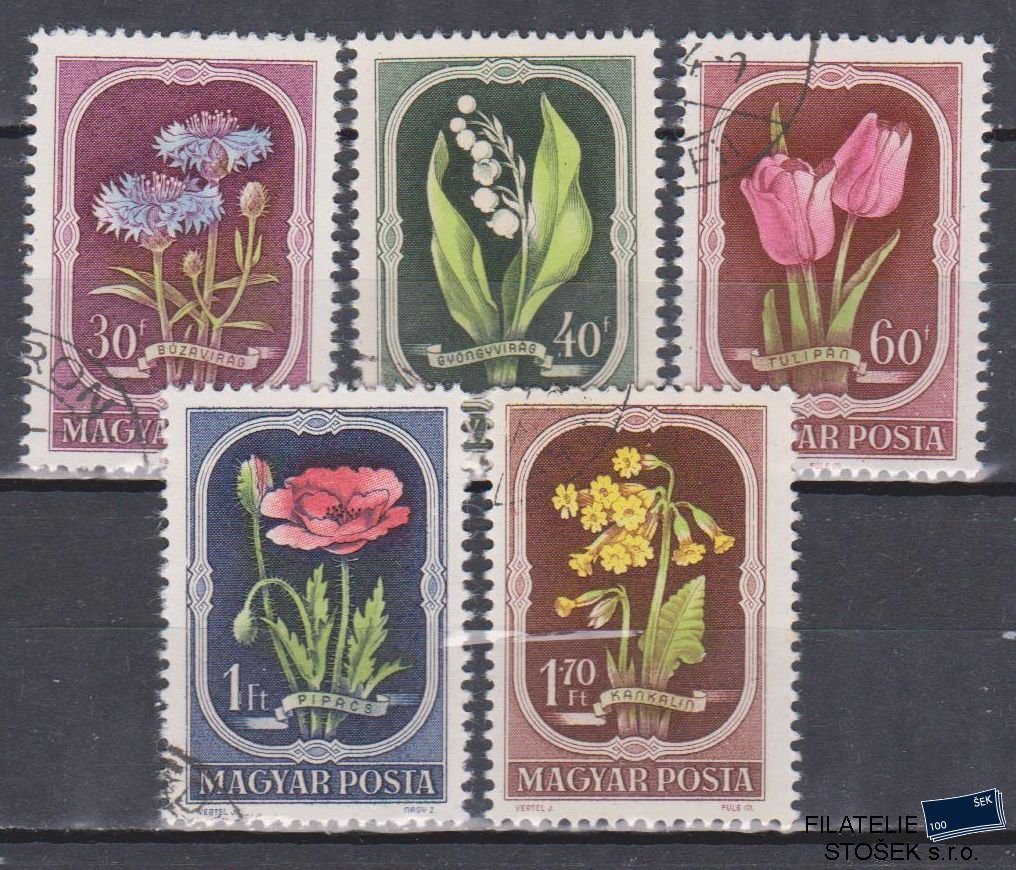 Maďarsko známky Mi 1208-12