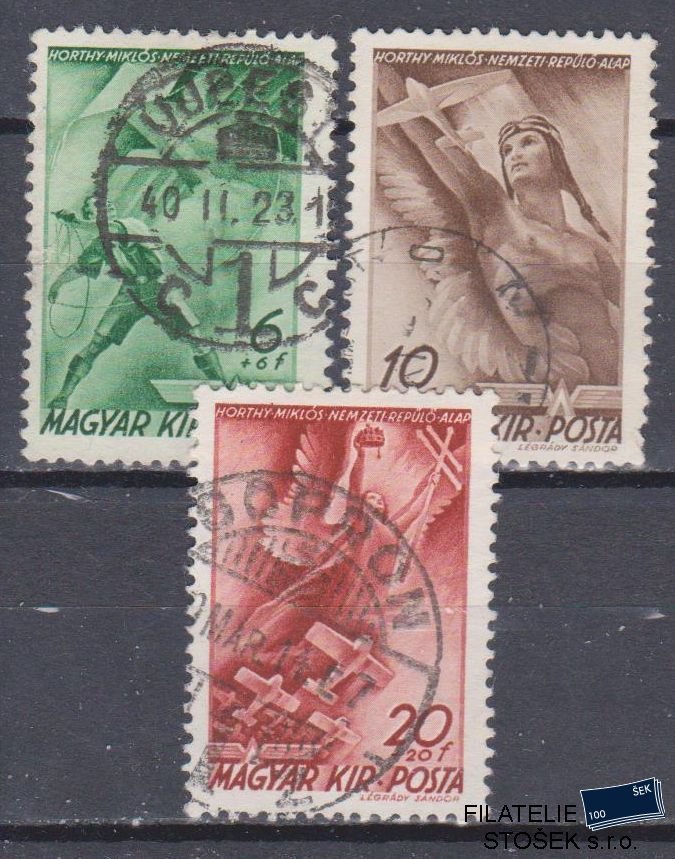 Maďarsko známky Mi 623-25