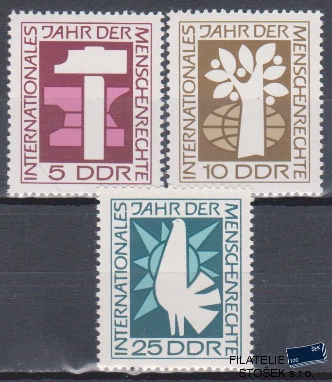 NDR známky Mi 1368-70