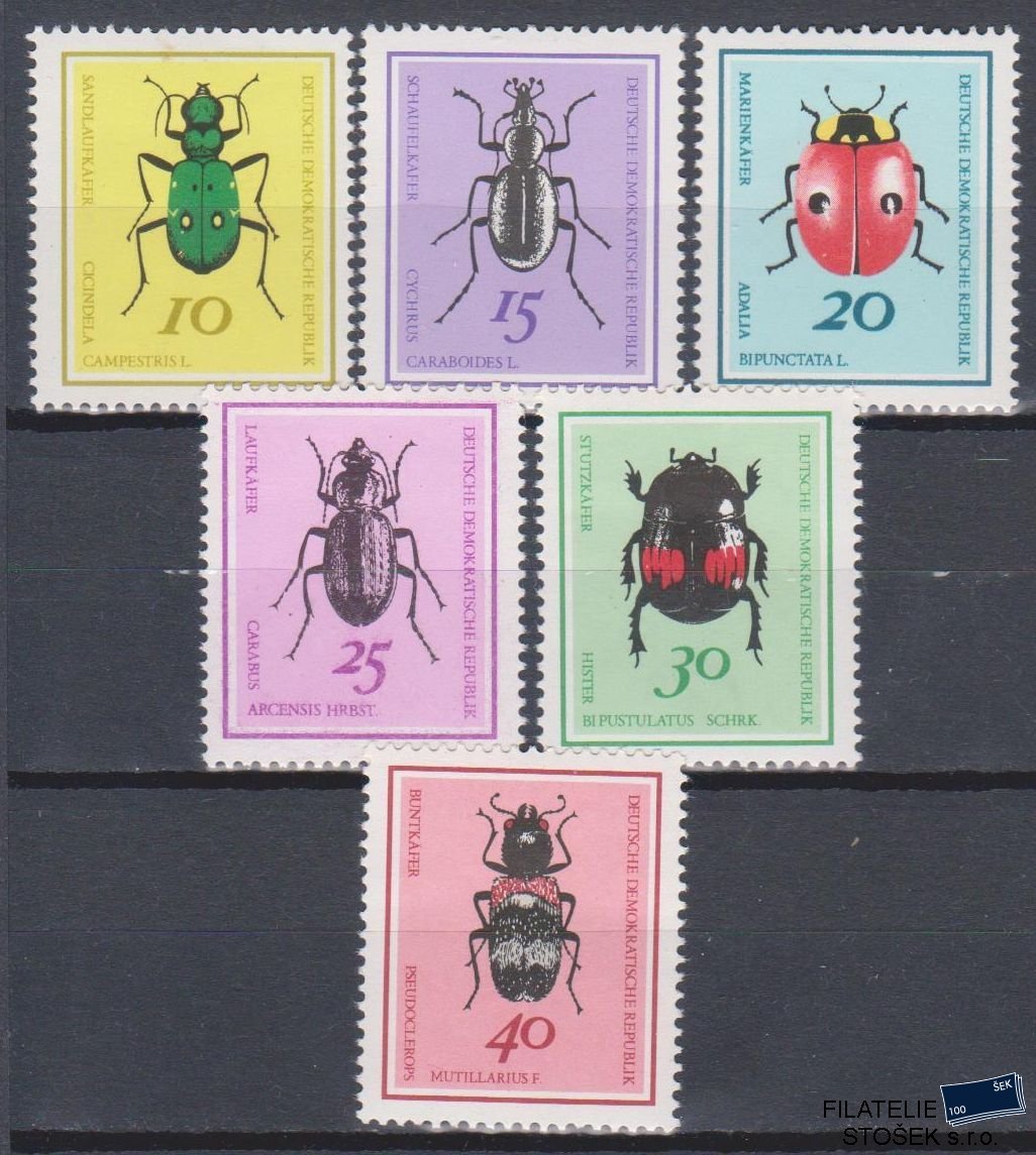 NDR známky Mi 1411-16