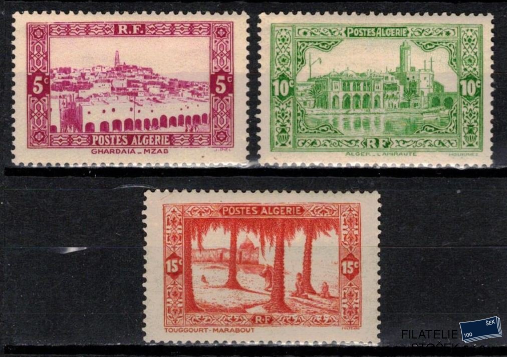 Algerie známky Yv 104-6 sestava známek