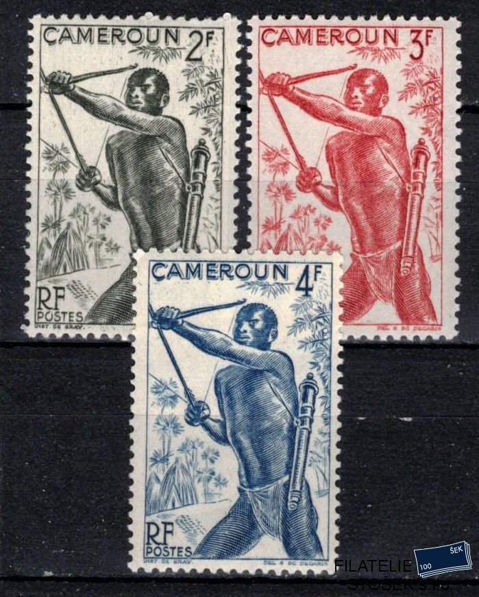 Cameroun známky Yv 285-6+288 sestava známek