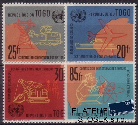 Togo Mi 0325-8+Bl.6