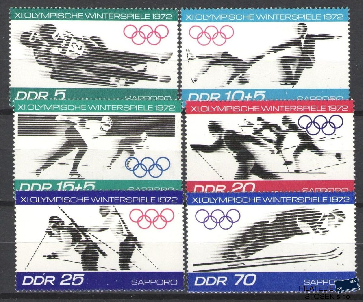 NDR známky Mi 1725-30