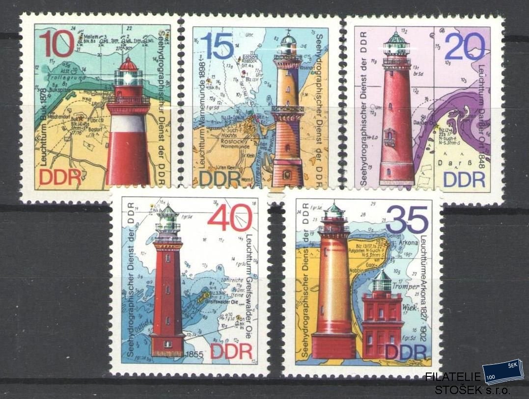 NDR známky Mi 1953-57