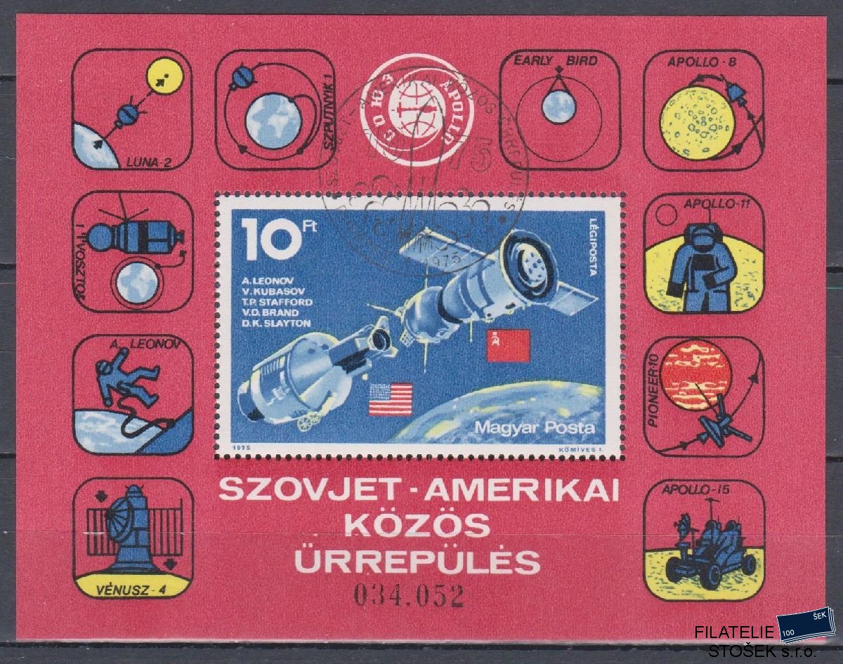 Maďarsko známky Mi Blok 111