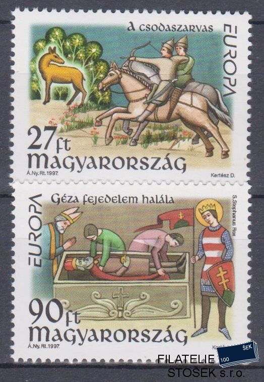 Maďarsko známky Mi 4455-56