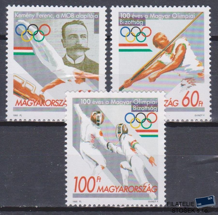 Maďarsko známky Mi 4349-51