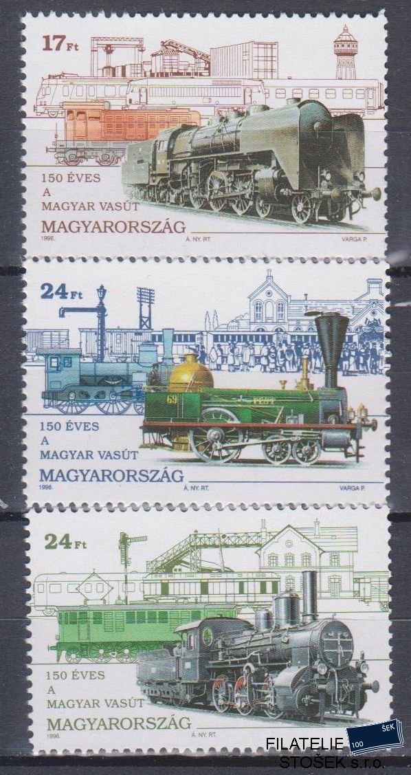 Maďarsko známky Mi 4396-98