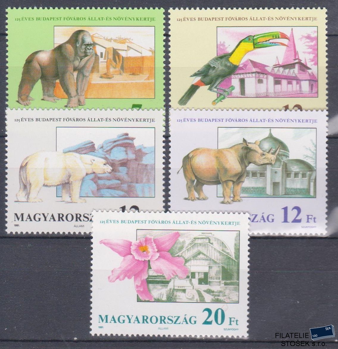 Maďarsko známky Mi 4136-40