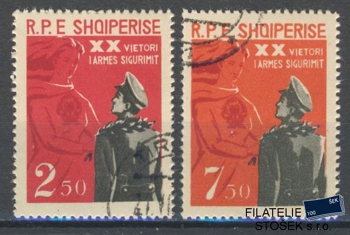 Albánie známky Mi 739-40