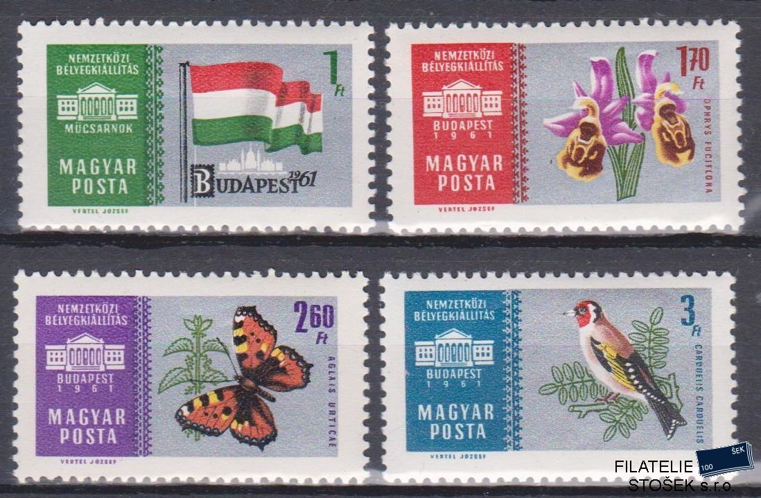 Maďarsko známky Mi 1765-68