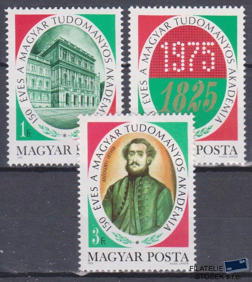 Maďarsko známky Mi 3039-41