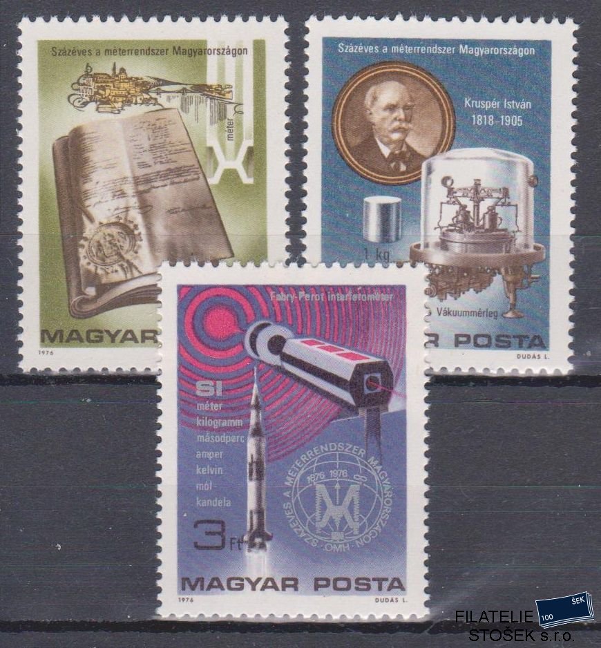 Maďarsko známky Mi 3115-17