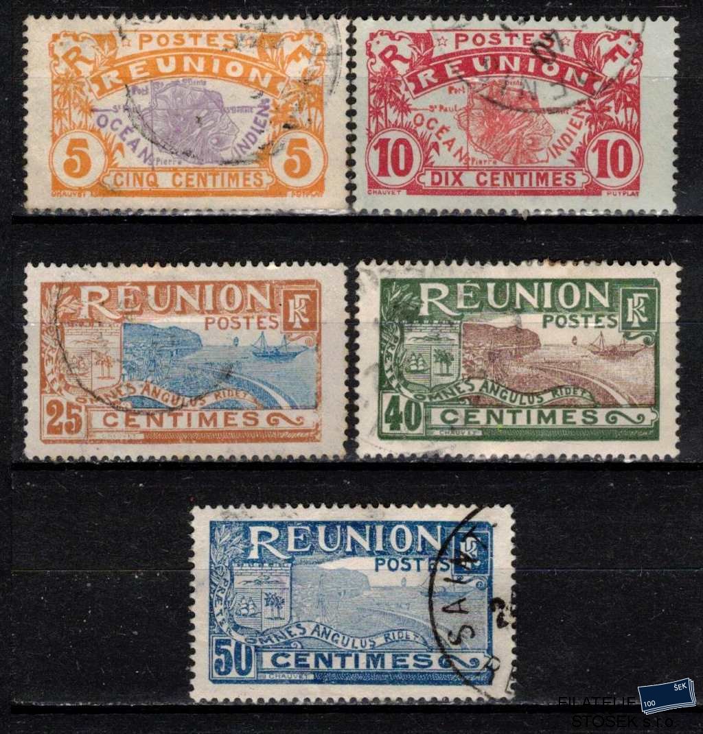 Reunion známky Yv 84 ex sestava známek