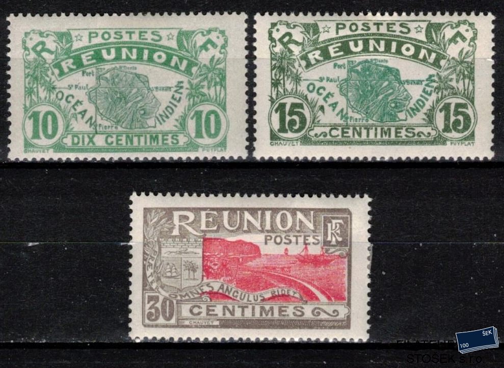 Reunion známky Yv 85 ex sestava známek