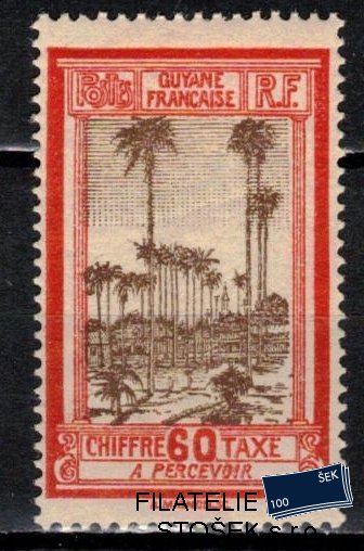 Guyane známky Yv TT 18