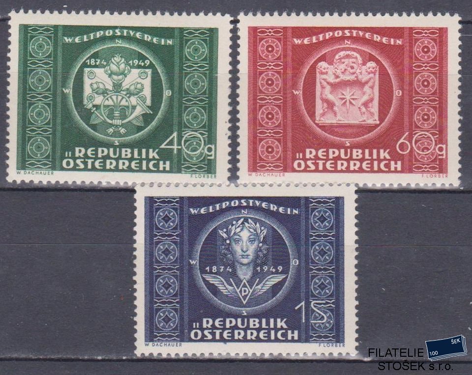 Rakousko známky Mi 943-45