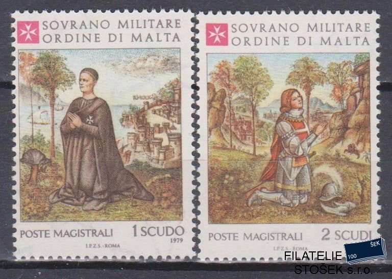 Řád Maltézských rytířů známky Sassone 173-74