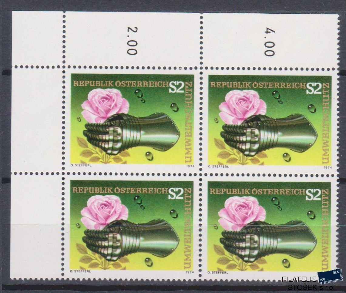 Rakousko známky Mi 1469 4 Blok