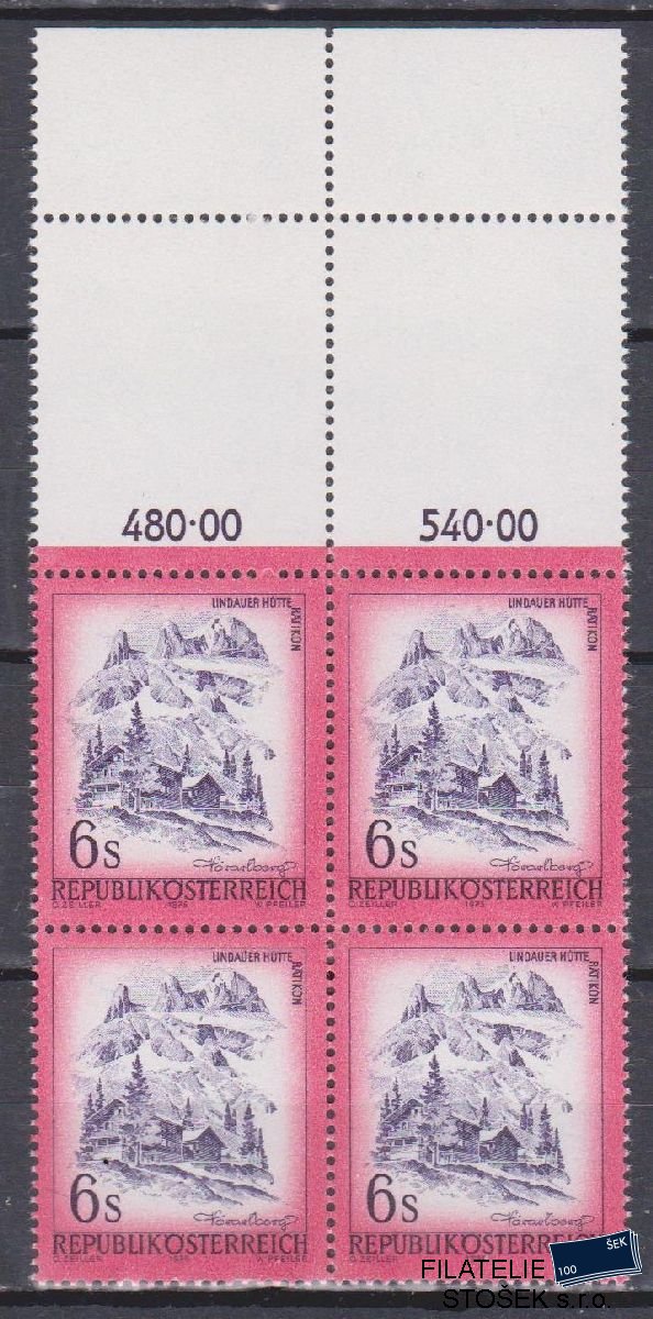 Rakousko známky Mi 1477 4 Blok