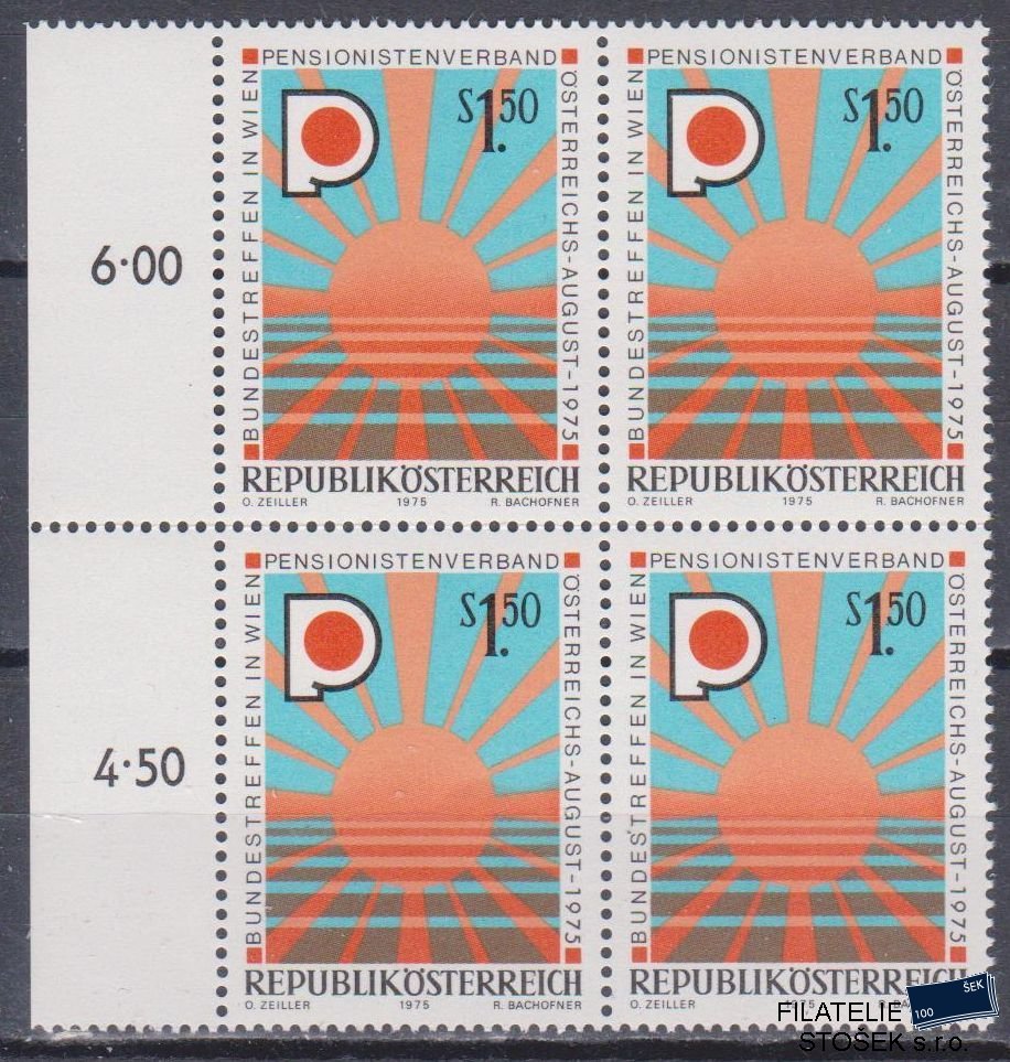 Rakousko známky Mi 1490 4 Blok