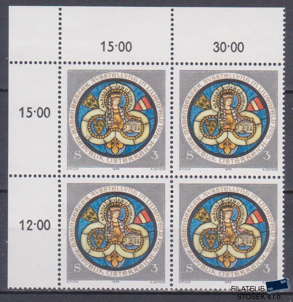 Rakousko známky Mi 1514 4 Blok