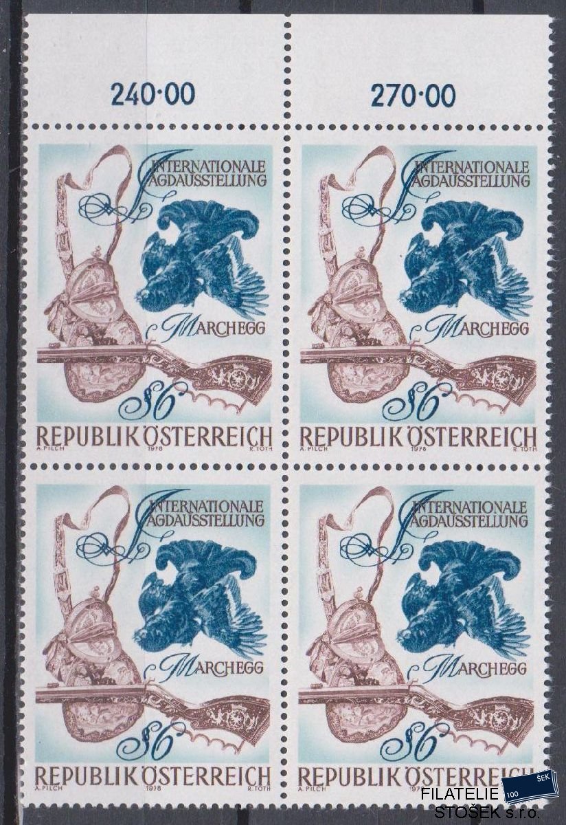Rakousko známky Mi 1572 4 Blok