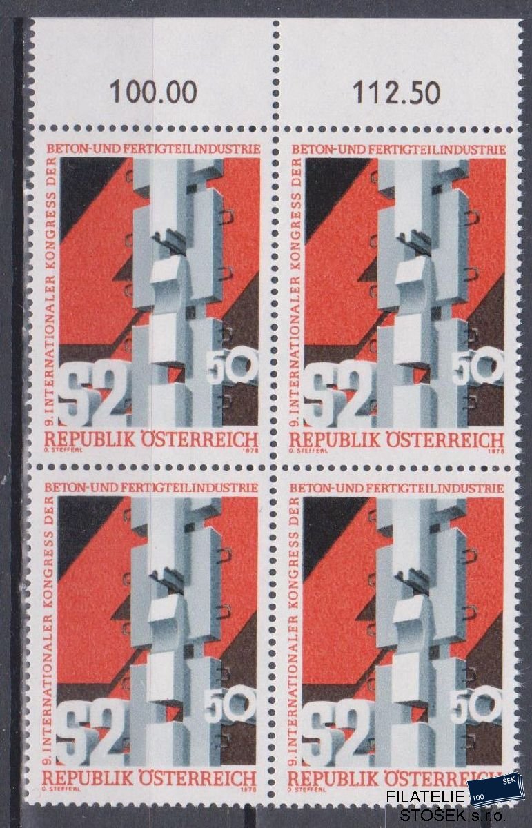 Rakousko známky Mi 1586 4 Blok