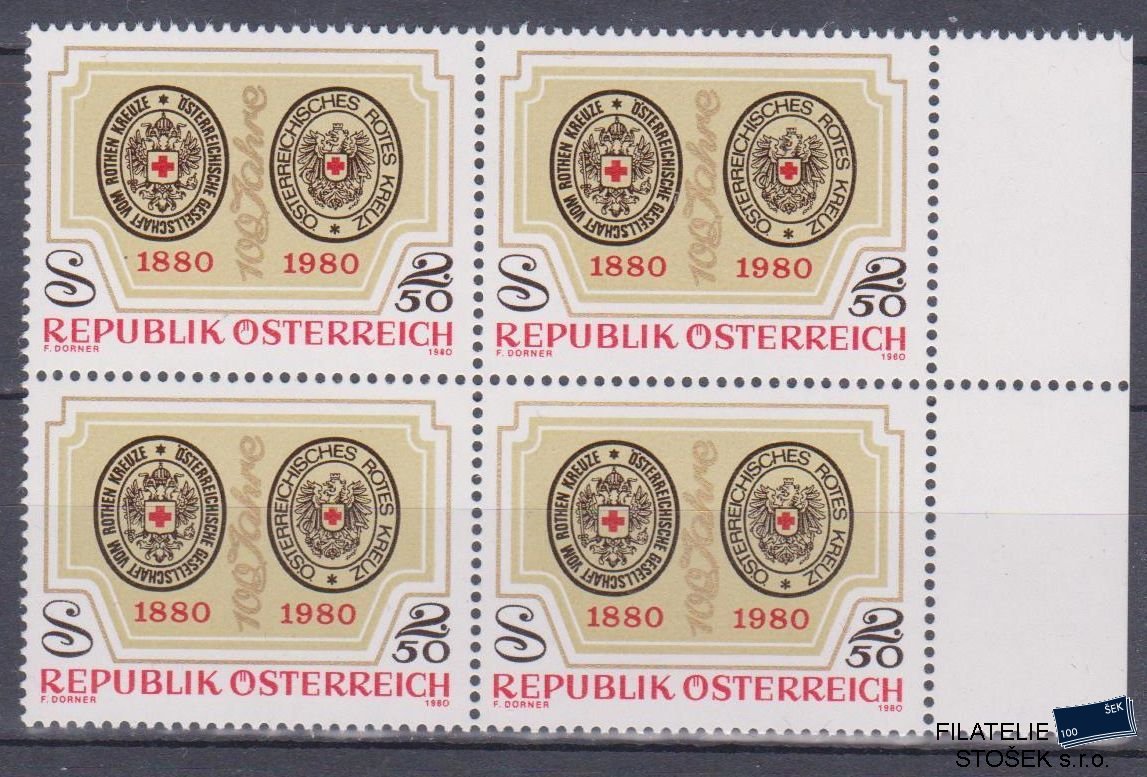 Rakousko známky Mi 1634 4 Blok