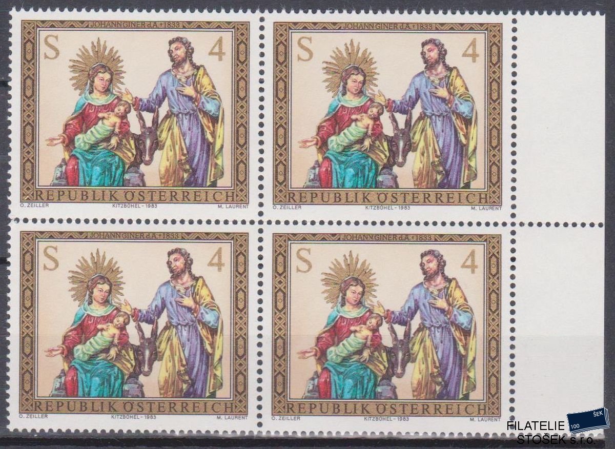 Rakousko známky Mi 1759 4 Blok