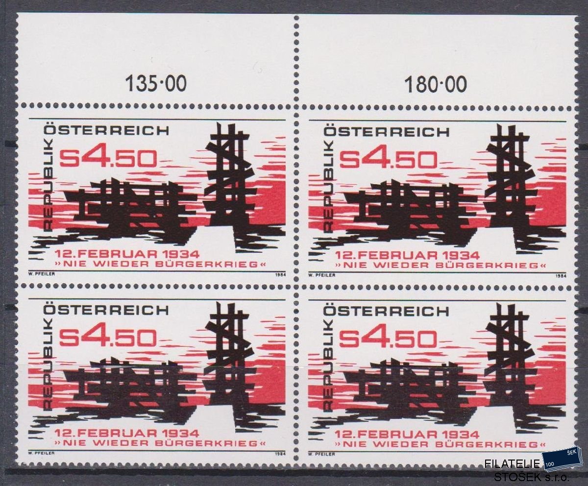 Rakousko známky Mi 1766 4 Blok