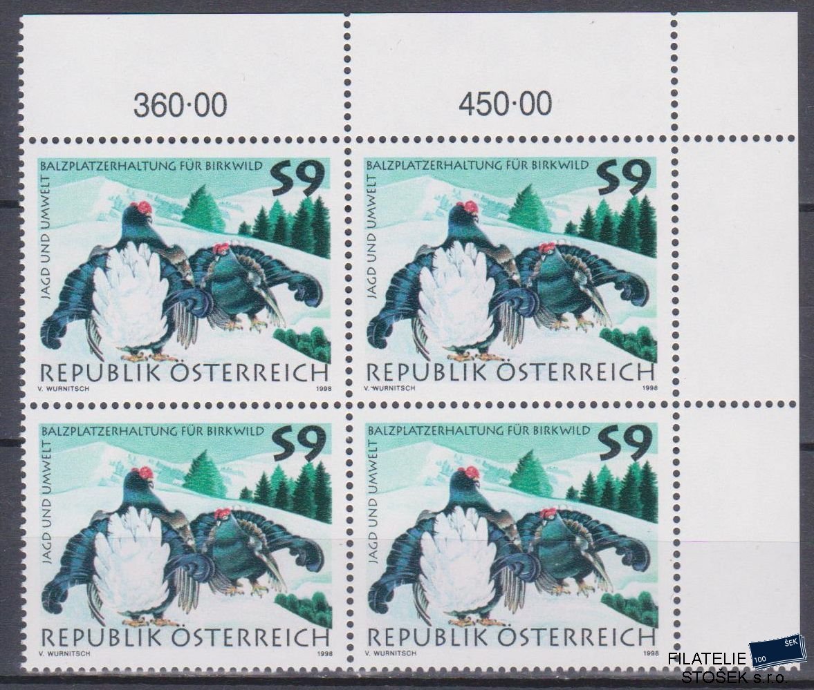 Rakousko známky Mi 2244 4 Blok