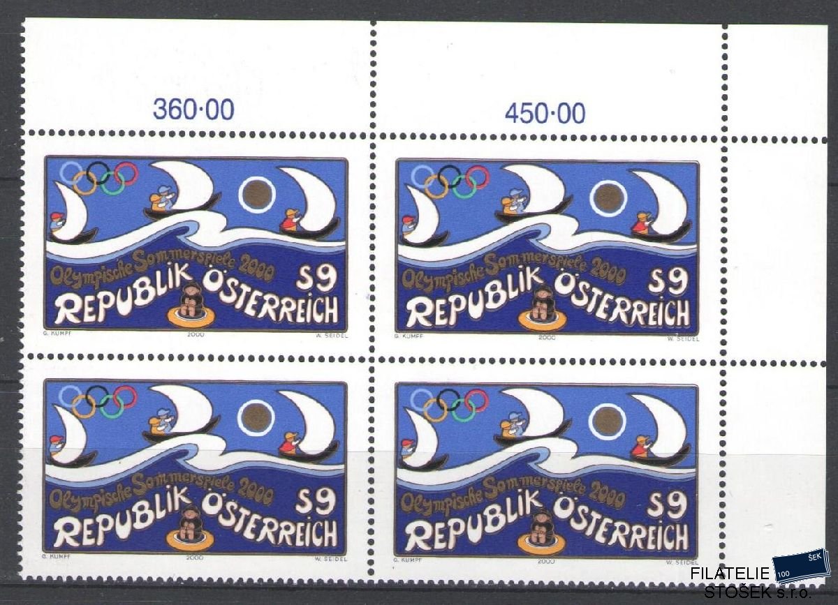 Rakousko známky Mi 2327 4 Blok