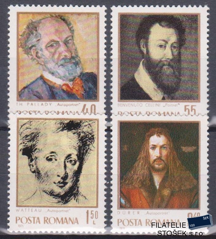 Rumunsko známky Mi 2979-82