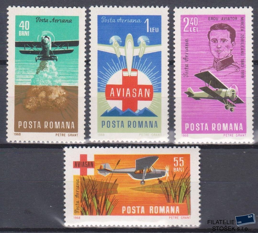 Rumunsko známky Mi 2662-65