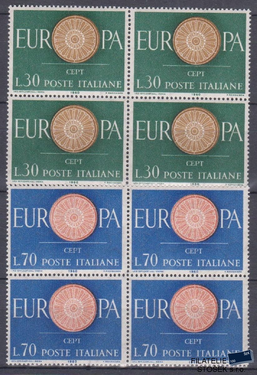Itálie známky Mi 1077-78 4 Blok