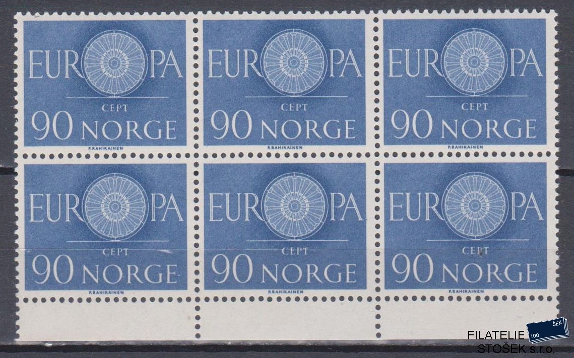 Norsko známky Mi 449 6 Blok