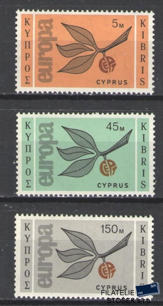 Kypr známky Mi 258-60