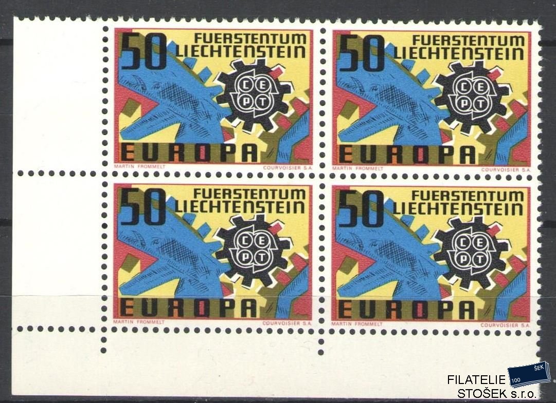 Liechtenstein známky Mi 474 4 Blok