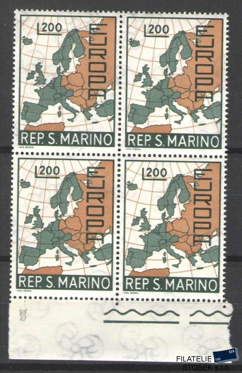 San Marino známky Mi 890 4 Blok